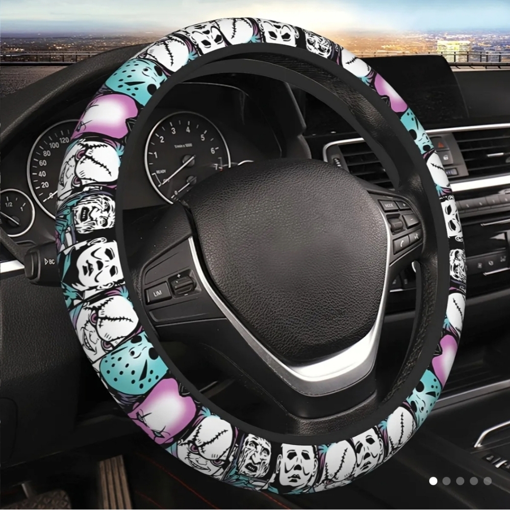 🆕️ Steering Wheel Cover Horror Themed